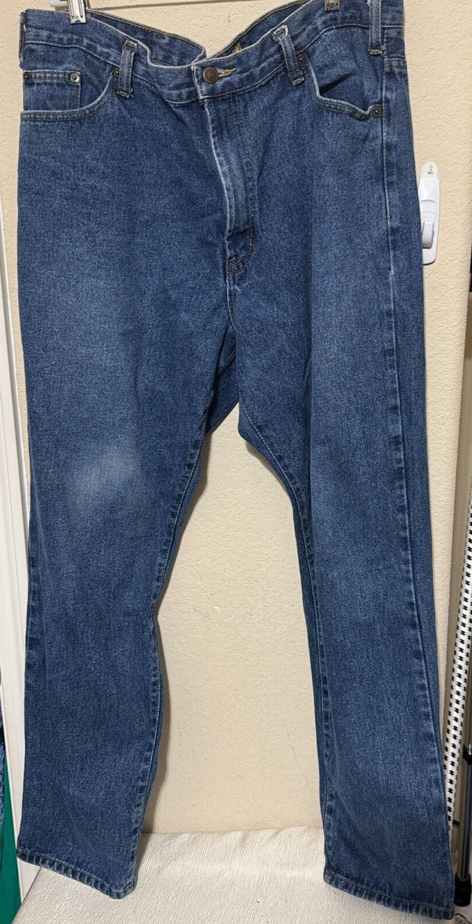 Real Ranch Jeans Men’s 42x34 Straight Premium work chore denim 100% cotton